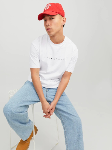 Resim Jack & Jones Jjestar Jj Tee Ss Noos Erkek T-shirt 12234746