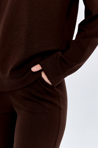 Resim Viole&More Kadın Pantolon Takım 2354  Yırtmaçlı Modal Klasik