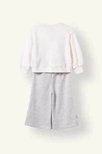 Resim Defacto Kız Bebek Sweat Takım I7733A5/ER105