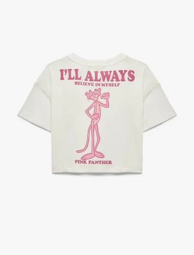Resim Koton Kız Çocuk T-shirt 6SKG10513AK
