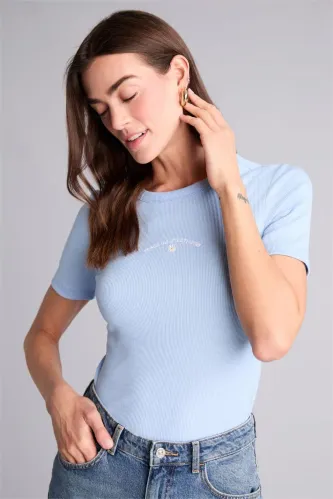 Resim Defacto Kadın T-shirt H2358AX/BE791