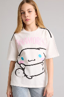 Resim Defacto Kız Çocuk T-shirt H1429A8/ER105