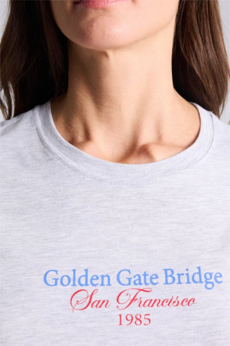 Resim Defacto Kadın T-shirt H2144AX/GR93