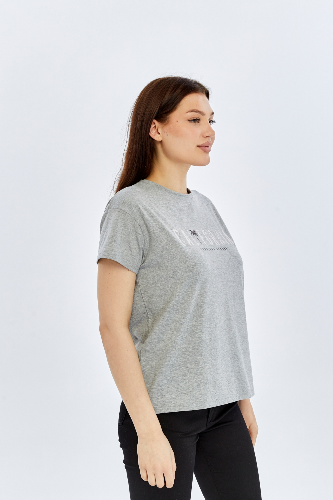 Resim Viole&More Kadın T-Shirt Yk21 California Baskılı