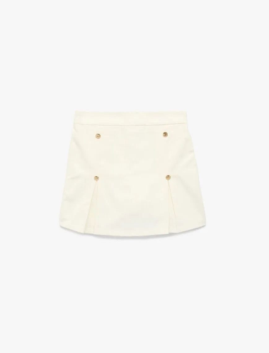 Resim Koton Kız Çocuk Kot&Kanvas Şort 6SKG40012AW