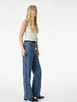 Resim Koton Kadın Jean Pantolon 6SAL40100MD