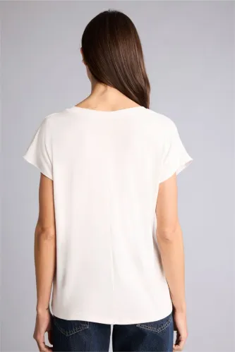 Resim Defacto Kadın T-Shirt H4373Ax/Wt34