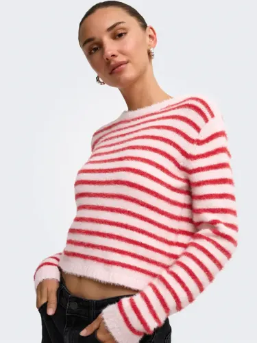 Resim Only Onlkerry Pıumo Ls O-Neck Cc Knt Kadın Kazak 15374811