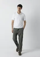 Resim Mavi Erkek Kanvas Pantolon M0010480-88487