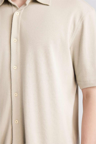 Resim Defacto Erkek Kısa Kol Gömlek E7727AX/GN1255