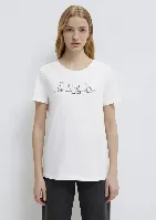 Resim Mavi Kadın T-shirt M1613721-620
