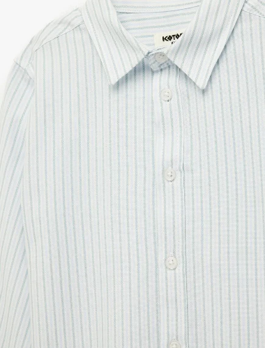 Resim Koton Erkek Çocuk Gömlek 6SKB60049TW