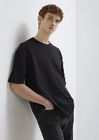 Resim Mavi Erkek T-shirt M0613130-900