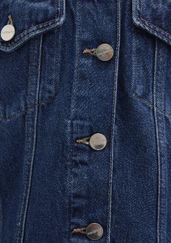 Resim Mavi Ruby Kadın Jean Ceket M1110505-90542