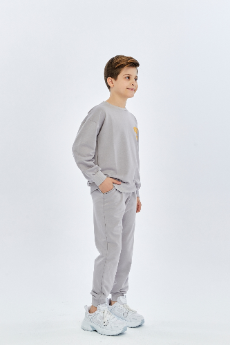 Resim Yenikoza Erkek Çocuk Sweat Takım