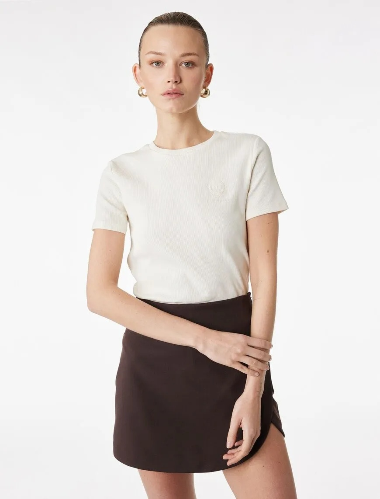 Resim Koton Kadın T-shirt 6SAK50074EK