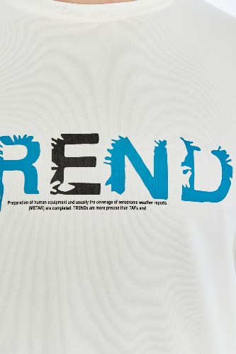 Resim Paul&More Erkek Sweat Trend Baskı 0 Yaka 2 İp