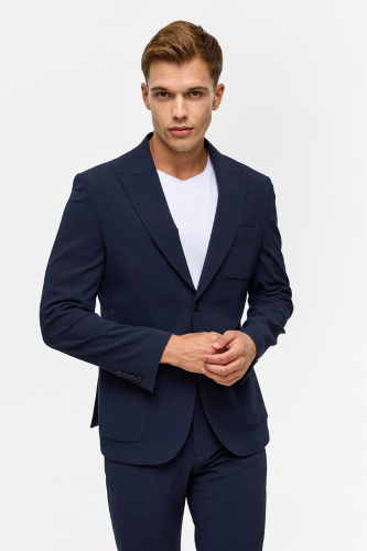 Resim Süvari Slim Kalıp Jogger Erkek Takım Elbise Tk1006900362