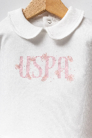 Resim U.S. Polo Assn Bebek Kız Bebek Sweat Takım Usb2702