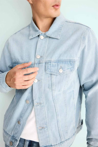 Resim Defacto Erkek Jean Ceket F4741AX/NM39