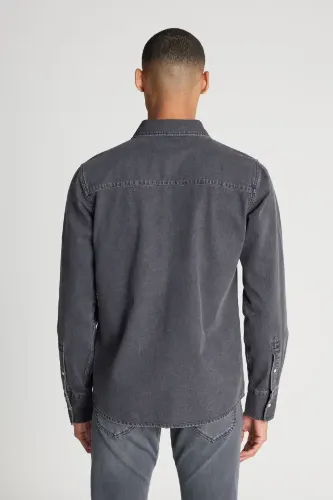Resim Lee Denim Uzun Kol Erkek Gömlek L241513003(ML241513003)