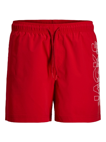 Resim Jack & Jones Jpstmauı Wave Logo Swım Shorts Reg Sn Erkek Deniz Şortu 12291391
