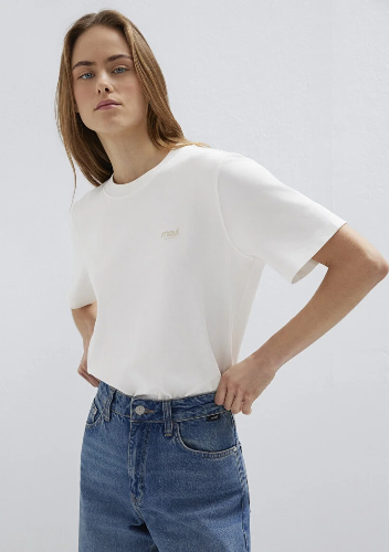 Resim Mavi Kadın T-shirt M1613804-80194