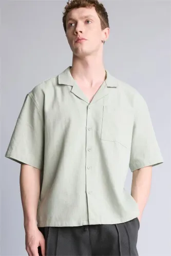 Resim Defacto Erkek T-shirt H3730AX/BE505