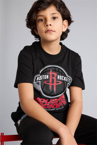 Resim Defacto Erkek Çocuk T-shirt G7619A8/BK81