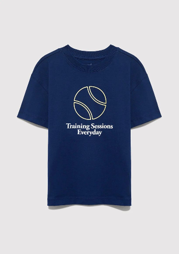 Resim Mavi Erkek Çocuk Tişört M6610402-70491