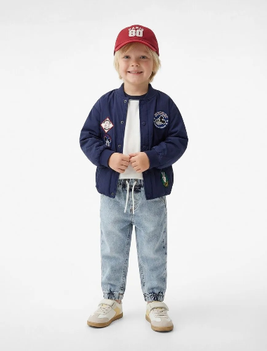 Resim Koton Erkek Bebek Jean Pantolon 6SMB40003TD