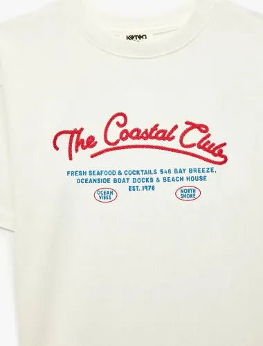 Resim Koton Erkek Çocuk T-shirt 6SKB10640TK