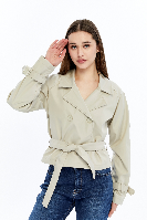 Resim Yenikoza Kadın Pardesü / Trençkot