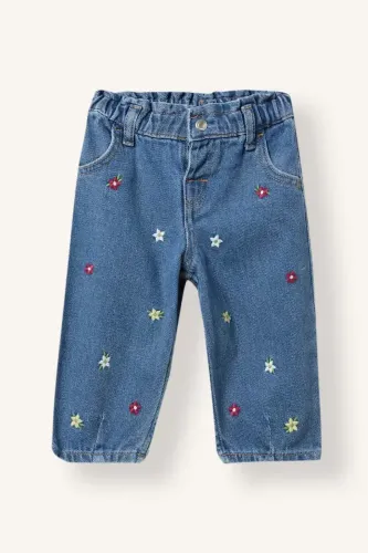 Resim Defacto Kız Bebek Jean Pantolon I5295A5/NM28