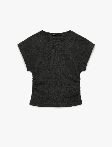 Resim Koton Kadın T-shirt 6SAK50168EK