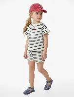 Resim Koton Kız Bebek Şort Takım 6SMG10177AK