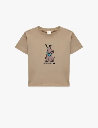 Resim Koton Erkek Bebek T-shirt 6SMB10139TK