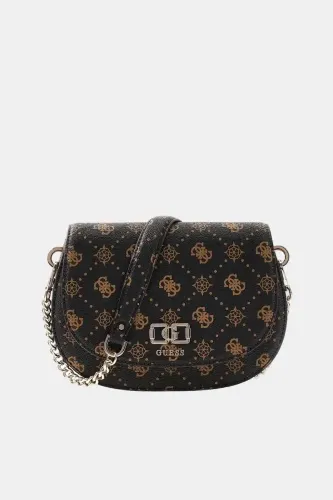 Resim Guess Handbag  Kadın  Çanta HWGP9928200-ESL Emelıe Logo Flap Shoulder Bag