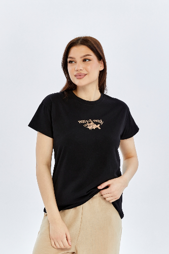 Resim Viole&More Kadın T-shirt Yk26