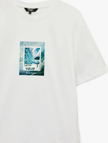 Resim Koton Erkek T-shirt 6SAM10009MK