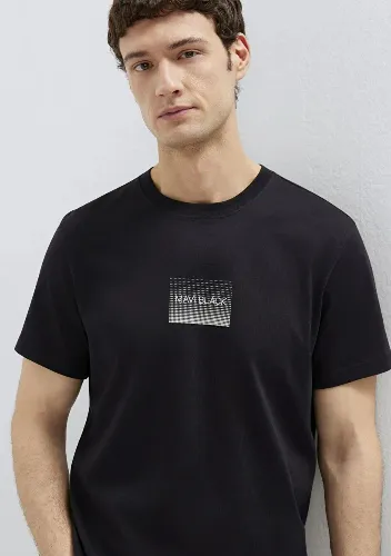 Resim Mavi Erkek T-shirt M0613364-71379