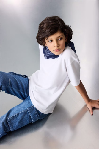 Resim Defacto Erkek Çocuk T-shirt G6705A8/WT34