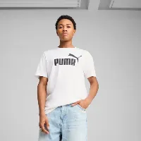 Resim Puma Ess No. 1 Logo Tee Erkek T-Shirt 682532-02