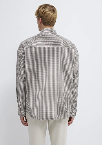 Resim Mavi Erkek Uzun Kol Gömlek M0211870-91413