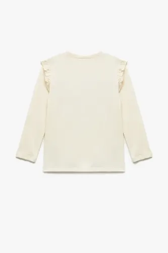 Resim Koton Kız Bebek Sweat 7WMG10014AK