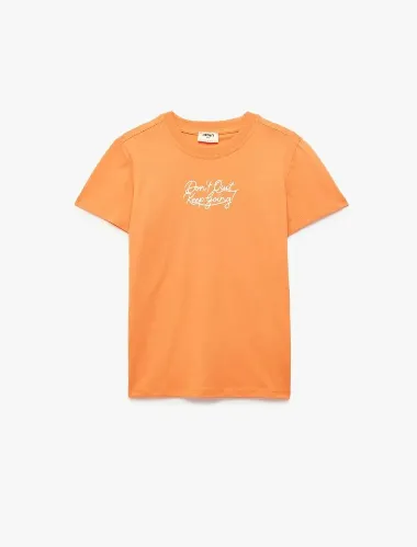 Resim Koton Erkek Çocuk T-shirt 6SKB10406TK