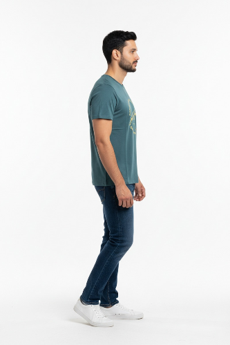 Resim Jack & Jones Jjgrayson Tee Ss Crew Neck Erkek T-shirt 12288377