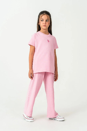 Resim U.S. Polo Assn Kids Kız Çocuk Pijama Takım Us2529-G