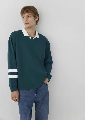 Resim Mavi Erkek Sweat M0S10612-90366