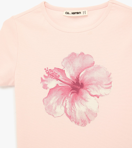 Resim Koton Kadın T-shirt 6SAL10245IK